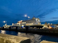On a pris le traversier Highlander pour aller du Cape Breton jusqu'a Terre Neuve.
