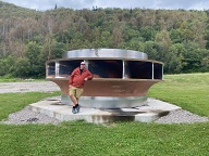 Ancienne turbine de Churchill Falls.
